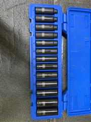 CORNWELL TOOLS BLUE POWER CBPI2M 13 PC DEEPWELL METRIC SOCKET SET WITH CASE